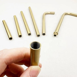 Brass trần tán đèn chùm đèn phần cứng vàng ánh sáng mặt dây chuyền tấm bìa Rod nối gắn khung ánh sáng đồ đạc - Product Image 5