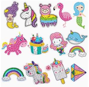 Nouveau design, autocollant DIY, jouet créatif pour enfants, kits de peinture diamant, peinture diamant complète, cadeaux d'art de peinture diamant - Product Image 5