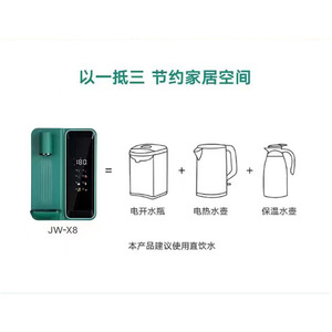 Instant Hot <b>Water</b> <b>Dispenser</b> Wall Mounted Fast Heating Adjustable Temp Volume Smart Voice Control Green X8 Pipeline Machine - Product Image 4
