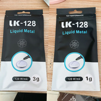 Liquide métallique haute performance 128W LK-128 pour applications exigeantes en haute température et overclocking CPU/GPU/PS4/PS5/Xbox