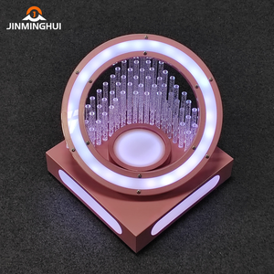 OEM Metal Crystal Pillar Whisky Vodka LED Botella Soporte de exhibición Barra de forma redonda Herramienta para <span class=keywords><strong>VIP</strong></span> Publicidad Discoteca Uso - Product Image 6