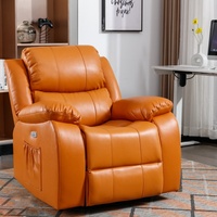 Fauteuil inclinable électrique moderne de luxe avec rotation à 360 degrés, fonctionnalités extensibles et pliables pour un confort ultime