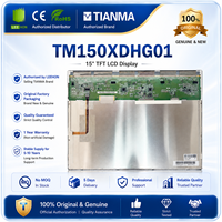 AUO TM150XDHG01 Layar LCD TFT Industri 15 Inci UXGA 1600*1200 1000 Cd/m² LVDS Tahan Sinar Matahari, Tahan Suhu Luas, Dapat Dibaca di Bawah Sinar Matahari