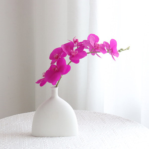 Orchidée Phalaenopsis Artificielle Kch à 9 Têtes en PVC pour Décoration Maison et Mariage - Product Image 2