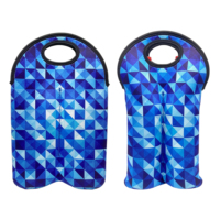 Sac isotherme porte-vin avec logo personnalisé, sac de transport pour bouteilles de vin, sac cadeau isotherme, manchon isotherme personnalisé pour bouteille