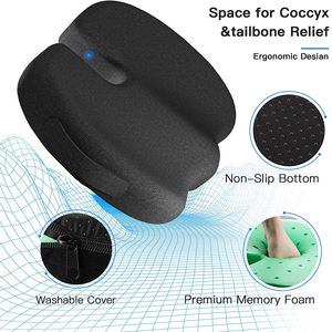 Cuscino <span class=keywords><strong>di</strong></span> seduta in Memory Foam <span class=keywords><strong>per</strong></span> sedia da ufficio allevia i cuscini lombari e i cuscini dei sedili - Product Image 3