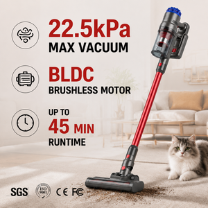 Cordless Handheld <b>Vacuum</b> Cleaner 22.5kPa Strong Suction BLDC Motor Lightweight Rechargeable <b>Vacuum</b> for Home Car Cleaning - Product Image 1