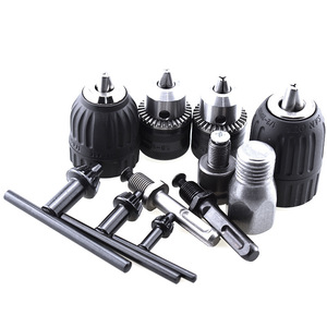 Yulin Double Riders Drill Chuck 1/2 Inch Electric Drill Adapter For Impact Hammer Drill With Extension Bar And Conversion Head - Product Image 1