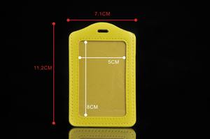 Porte-passeport en cuir portable multicolore pour carte de protection - Product Image 6