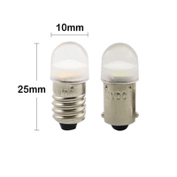 Ampoule LED E10 BA9S, ampoules indicatrices 0,5W multicolores, automobile, marine, dimmable, DC3V 6V 12V 24V 48V 60V 110V 230V