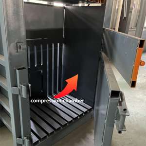 Presse à balles hydraulique de petite taille haute pression <span class=keywords><strong>pour</strong></span> plastique, coton, aluminium, déchets d'aluminium avec deux pompes hydrauliques - Product Image 5