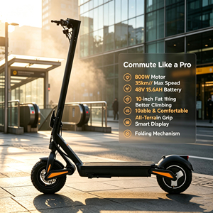 <span class=keywords><strong>Trottinette</strong></span> électrique pliable tout-terrain style <span class=keywords><strong>Xiaomi</strong></span> 48V 800W 35km/h 55-60km longue autonomie suspension intégrale <span class=keywords><strong>trottinette</strong></span> électrique longue autonomie pour adultes - Product Image 1