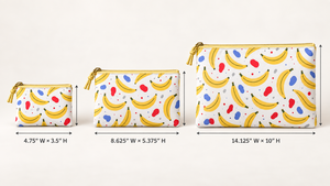 Bolsa con Cierre de Patrón Geométrico Personalizado, Tamaño Mediano, Textil de Moda, Uso Diario, 3 Piezas, Lona 100% RPET, MOQ Bajo - Product Image 6