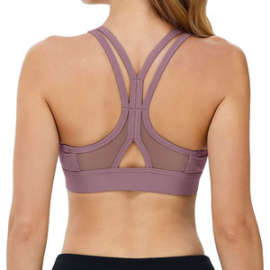 New Women's Solid Breathable Seamless Sports Bra High Quality Eco-Friendly OEM Service Wholesale Custom High Support - Product Image 2