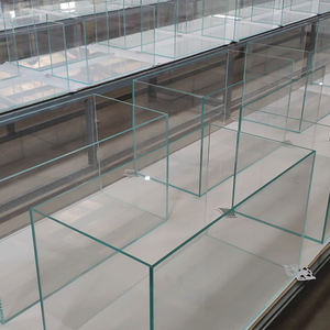 Akuarium kantor, kaca ramah lingkungan, tangki ikan Mini Desktop persegi - Product Image 3