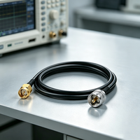 Kabel Koaksial SMA Male ke UHF Male PL259 RG58 50 Ohm Pigtail Jumper untuk Ekstensi Antena Radio Ham CB OEM