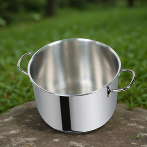 Olla de Acero Inoxidable (28cm) PLUS Cromo Brillante 152 28 - Product Image 3