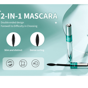 Máscara <span class=keywords><strong>de</strong></span> <span class=keywords><strong>Pestañas</strong></span> 4D <span class=keywords><strong>de</strong></span> Fibra <span class=keywords><strong>de</strong></span> Seda para <span class=keywords><strong>Volumen</strong></span> <span class=keywords><strong>y</strong></span> <span class=keywords><strong>Longitud</strong></span>, 2 en 1, Rizador <span class=keywords><strong>de</strong></span> <span class=keywords><strong>Pestañas</strong></span>, Máscara <span class=keywords><strong>de</strong></span> Doble Cabezal 4D para Mujer - Product Image 6