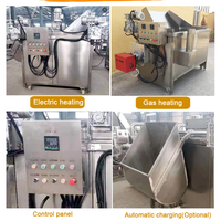 Friteuse industrielle à panier basculant automatique pour frites et nuggets de poulet – Équipement de traitement des snacks