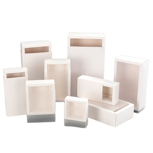 Boîte en carton carrée personnalisée avec impression numérique, en matériau recyclable, pour biscuits, bonbons, chocolats, bijoux, cadeaux - Product Image 2