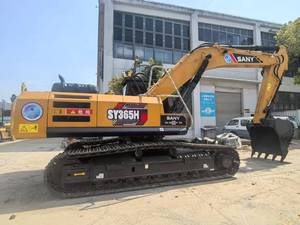 Excavatrice hydraulique sur chenilles Sany365H d'origine de meilleure qualité avec de faibles heures de travail, pelle utilisée SY365H SY305 - Product Image 5