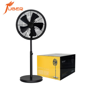 Nouvel Arrivage Ventilateur sur Pied de Haute Qualité en Acier Inoxydable avec Moteur en Cuivre et Lames Métalliques Réglables - Product Image 1