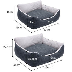 2022 New Design <b>High</b> Quality Removable Inner Pad Pet <b>Bed</b> <b>Dogs</b> - Product Image 4
