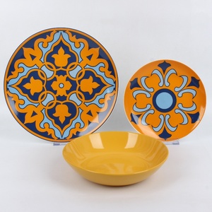 Jasmin multicolor <span class=keywords><strong>set</strong></span> da cena in porcellana e servizio <span class=keywords><strong>set</strong></span> di <span class=keywords><strong>piatti</strong></span> in ceramica da <span class=keywords><strong>18</strong></span> <span class=keywords><strong>pezzi</strong></span> - Product Image 2