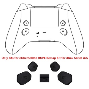Botones Traseros Negros Rediseñados K1 K2 K3 K4 y Interruptor de Palanca para Control de Xbox Series XS, Kit de Reasignación EXtremerate Hope - Product Image 3