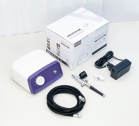 Kit de pulvérisation de gâteau aérographe facial aérographe professionnel avec ensemble d'artiste de peinture acrylique