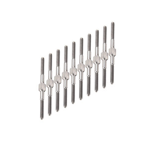 Druckstangenverbindung 3mm 50mm Vollgewinde Vierkantanschluss für <span class=keywords><strong>RC</strong></span>-Modellflugzeug-Verbindungsverteiler Handelskarton - Product Image 3