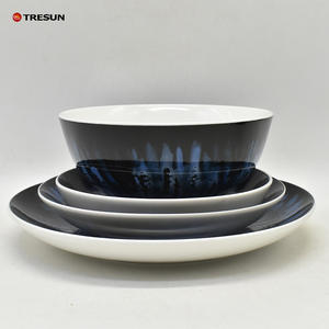 <span class=keywords><strong>Service</strong></span> de <span class=keywords><strong>petit</strong></span> déjeuner exquis <span class=keywords><strong>service</strong></span> de vaisselle <span class=keywords><strong>en</strong></span> <span class=keywords><strong>porcelaine</strong></span> bleu arabe pas cher Chine prix d'usine moderne - Product Image 6