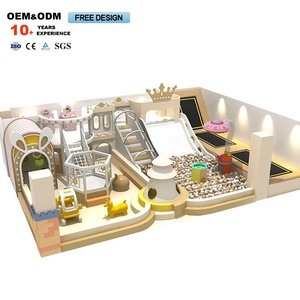 High Quality Children's Soft Play Equipment Carousel Ocean Pool <b>Trampolines</b> for Home and Amusement Park Use - Product Image 5