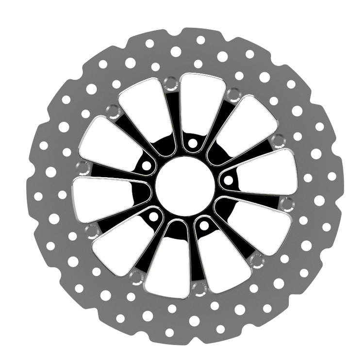 Мотоцикл, переоборудованные аксессуары подходят для 300 мм спереди и 292 мм сзади тормозные диски из моделей Harley