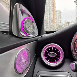 Luz Ambiental Interior de 64 Colores, Altavoz Giratorio 4D para <span class=keywords><strong>Mercedes</strong></span> Benz <span class=keywords><strong>Clase</strong></span> <span class=keywords><strong>C</strong></span> <span class=keywords><strong>W205</strong></span> 2015-2021, Accesorios de Decoración para Automóvil - Product Image 3