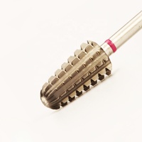 Prothèse pour perceuse à ongles, appareil à dents droites pour gaucher et droitier, pour enlever les acryliques coniques, professionnel, sécurité, forets en carbure de tungstène 3XC