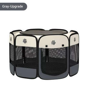 Corralito para Mascotas, Perros y Gatos, Transpirable, Ecológico, Azul y Negro, con Marco de Plástico para Reptiles y Animales Pequeños, Uso en Interiores - Product Image 6