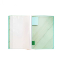 Plástico A4 20 Bolsillos Pantalla Clearbook Hoja Protector PP Carpeta de documentos transparente