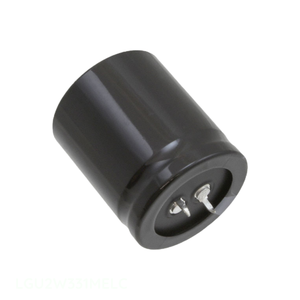 Condensador Original CAP ALUM 330UF 20% 450V SNAP TH 330 uF de Montaje a Través de Orificio LGU2W331MELC - Product Image 1