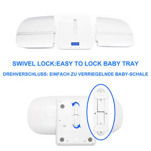 J & R Nouveau-né Précision Poids Maintien Adulte Mère Bébé Enfants 100KG Corps Pesant Numérique Salle De Bains Balance avec Mesure De La Hauteur - Product Image 5