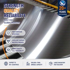 Mill Source ASTM Standard Punching 304 430 8K Mirror Finish Hot <b>Rolled</b> 0.3mm 1500mm EN 10088 Stainless Steel Sheet - Product Image 1