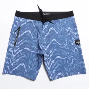 Fashion New Design Men's Beach Shorts Swimwear Swim Trunk Board Short Surf Beach With Pockets