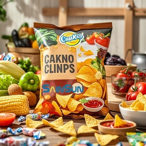 Custom Plastic <b>Bag</b> Food Grade Chips Back Seal <b>Bag</b> Food Packaging Pouch for Potato Crisps - Product Image 4