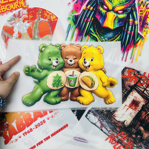 Tahan air dicuci Transfer Dtf grosir besi siap Tekan pada Transfer kartun Transfer panas untuk pakaian tas - Product Image 2