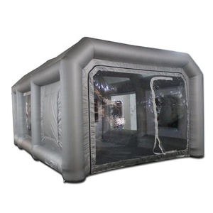 Stand de peinture de pulvérisation, tente gonflable Portable, personnalisé, de haute qualité, 7M, pour voiture, avec système filtre - Product Image 1