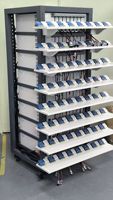 Máquina de Prueba y Clasificación de Celdas Cilíndricas de Baterías Reacondicionadas, Probador de Capacidad de Baterías de Polímero de Litio para 21700