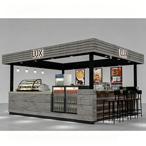 ออกแบบร้านกาแฟขนาดเล็ก LUX Retail ด้วยคอนเทนเนอร์ 3 มิติ แบบจำลองร้านกาแฟ 3 มิติ - Product Image 6