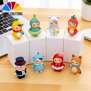 Mini figurines d'action en PVC amusantes – Lot de figurines à collectionner, taille et couleur personnalisables, thème fantastique et science-fiction - Product Image 1