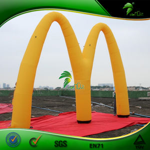 Arco al aire libre inflable logotipo personalizado arco <span class=keywords><strong>Mcdonalds</strong></span> arco para publicidad - Product Image 4