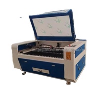 Machine de découpe et gravure laser CO2 1610 60W-150W à refroidissement par eau, commande Rudia, rail de guidage PMI, pour bois, papier, MDF, caoutchouc, contreplaqué, DXF 3D